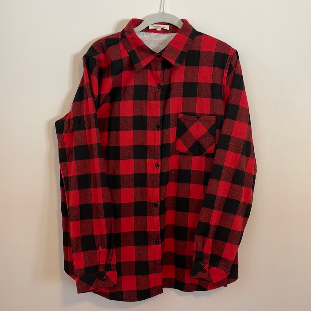 Womens Lined Flannel Shirt